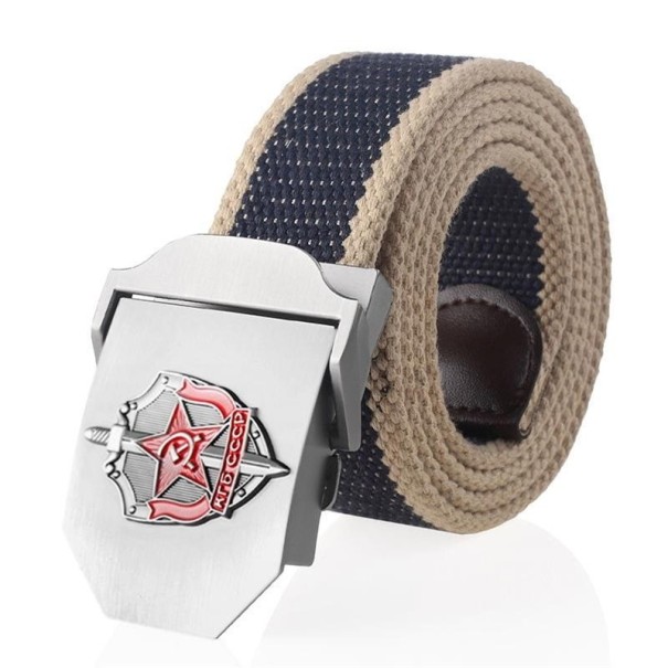 Heren stoffen riem L358 90 cm 6