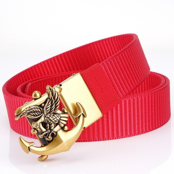 Heren stoffen riem L388 110 cm 8