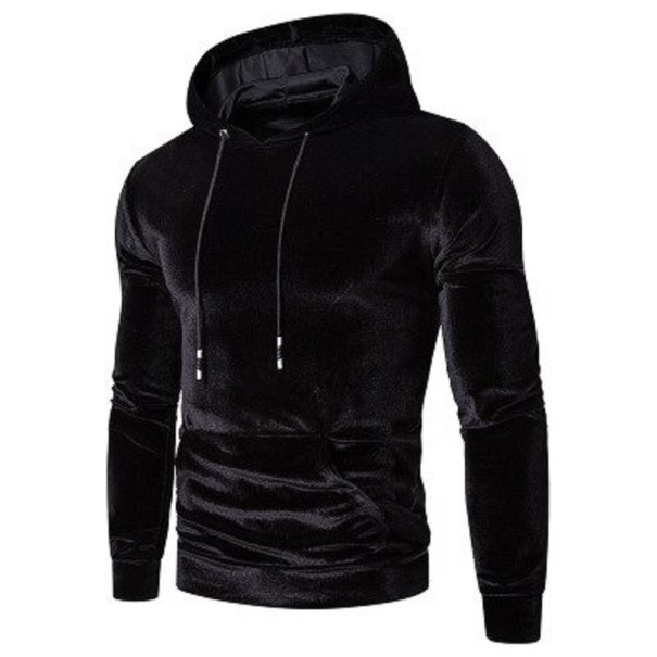 Heren sweatshirt A2519 zwart M