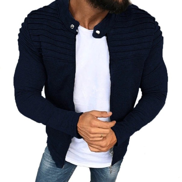 Heren sweatshirt F1044 donkerblauw M