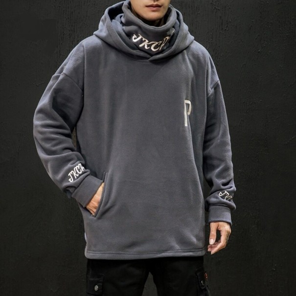 Heren sweatshirt met kraag F61