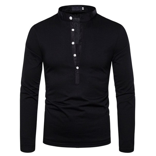 Heren T-shirt met lange mouwen T2222