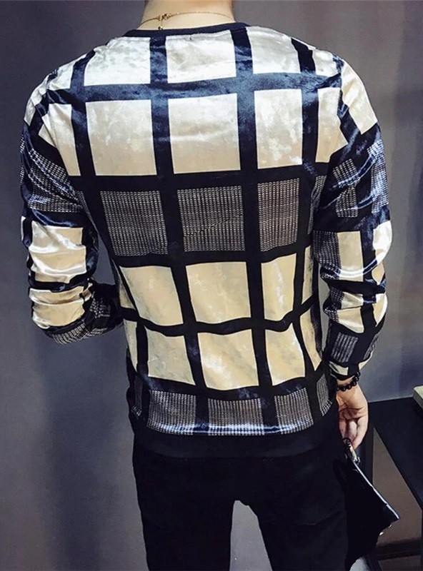 Heren T-shirt met lange mouwen T2335