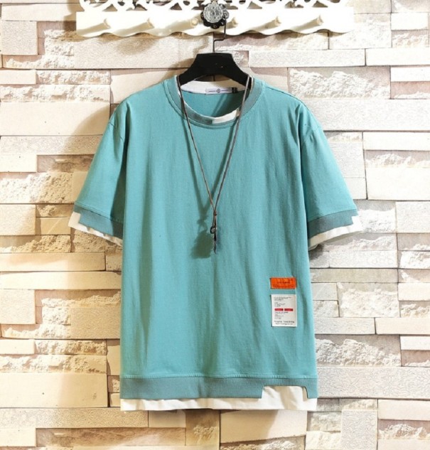 Heren T-shirt T2033 turquoise M