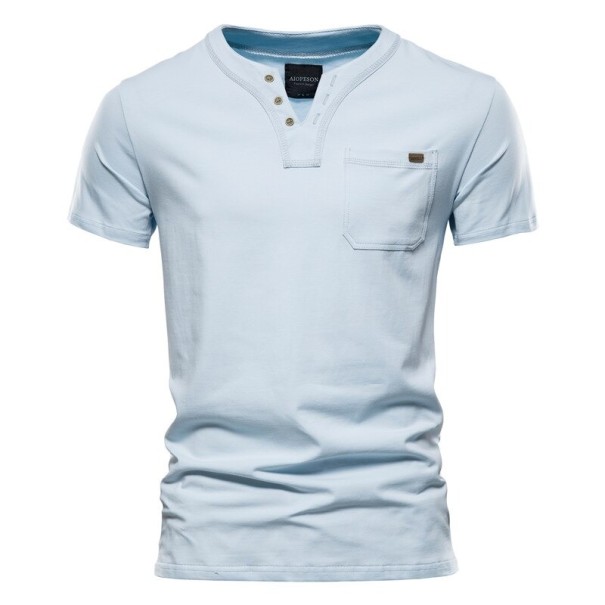 Heren T-shirt T2045 lichtblauw L