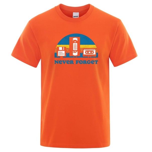 Heren T-shirt T2055 oranje XS