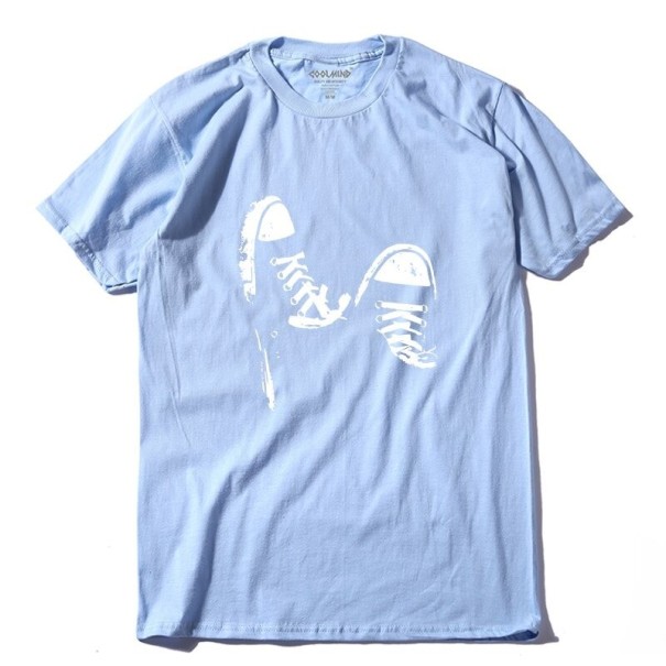 Heren T-shirt T2095 lichtblauw XL