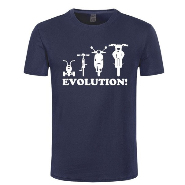 Heren T-shirt T2117 donkerblauw L
