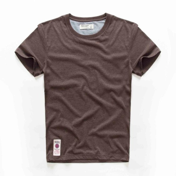 Heren T-shirt T2128 koffiekleur S