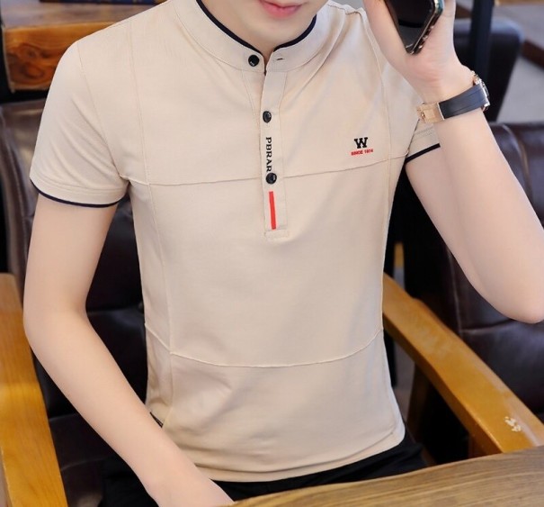 Heren T-shirt T2218 beige XS