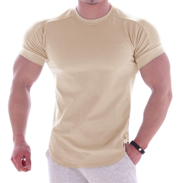 Heren T-shirt T2252 beige XL