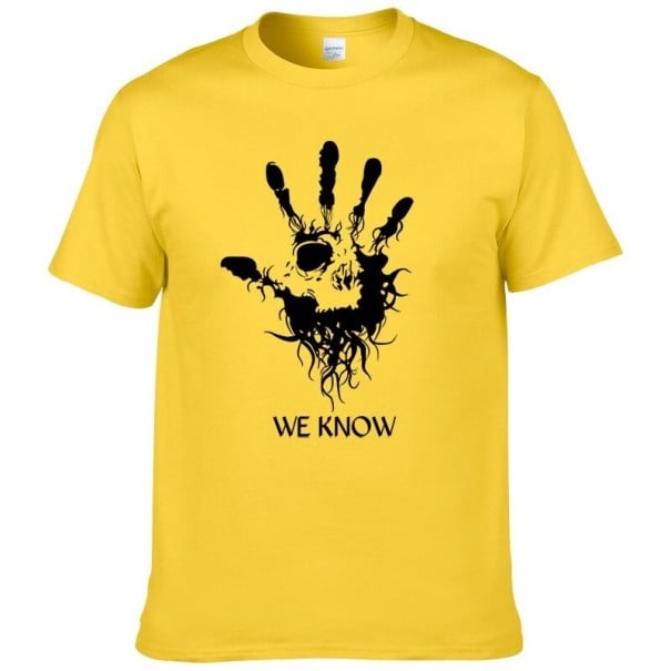 Heren T-shirt T2263 geel S