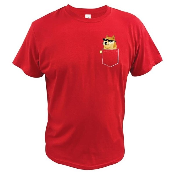 Heren T-shirt T2276 rood M