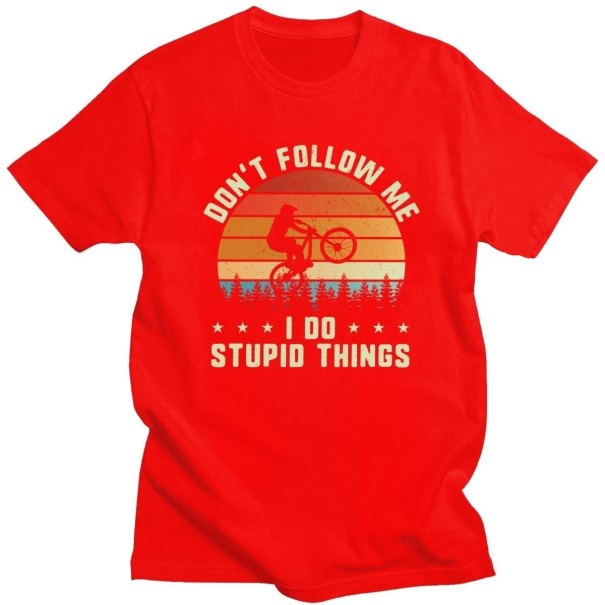 Heren T-shirt T2288 rood XXL