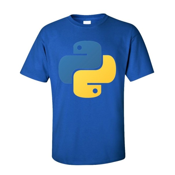 Heren T-shirt T2352 blauw XL