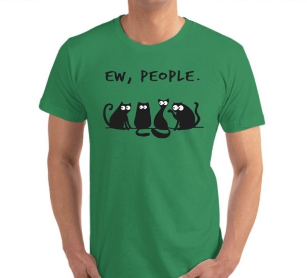 Heren T-shirt T2359 groen XXS