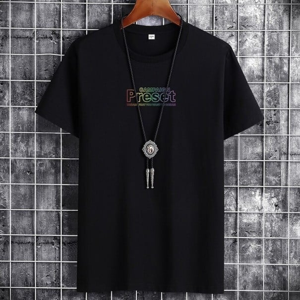 Heren T-shirt T2367 zwart S