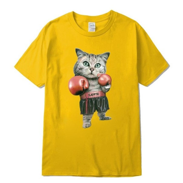 Heren T-shirt T2386 geel XL