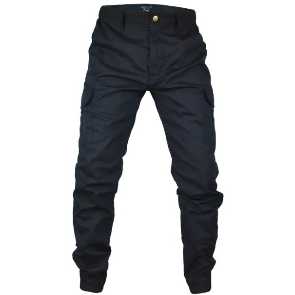 Heren tactische cargobroek, outdoor werkbroek, wandelbroek met zakken, comfortabele, duurzame vrijetijdsbroek XL