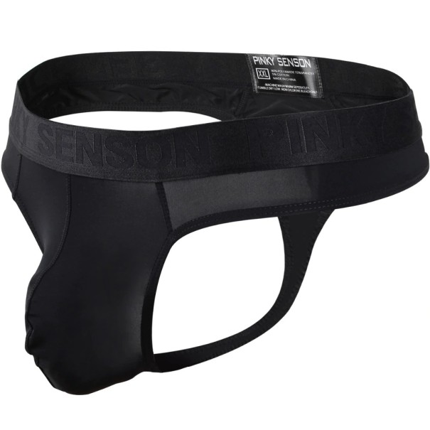 Heren tanga Polyamide lycra zwart XL