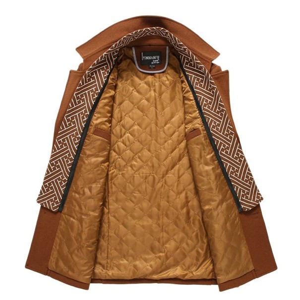 Heren winter wollen jas S61