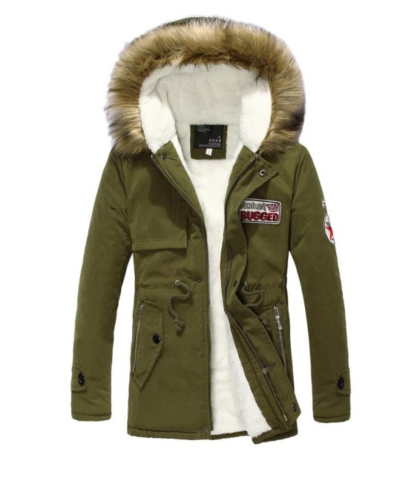 Heren winterjas Benjamin J2627 legergroen M