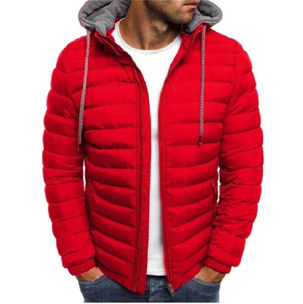 Heren winterjas S20 rood XS