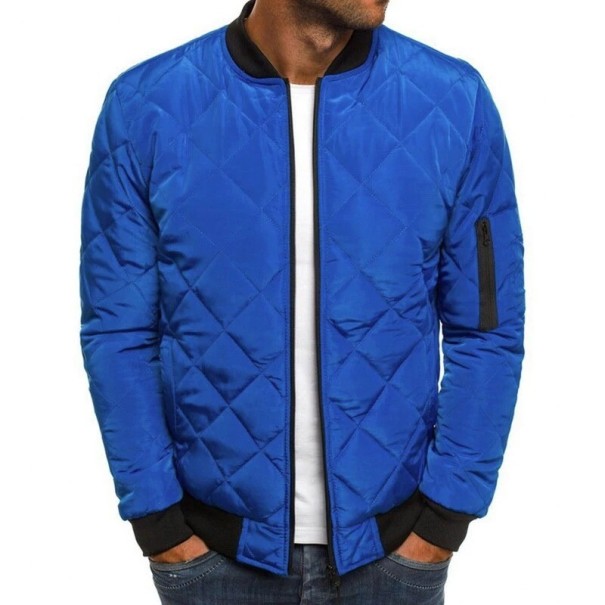 Heren winterjas S24 blauw S