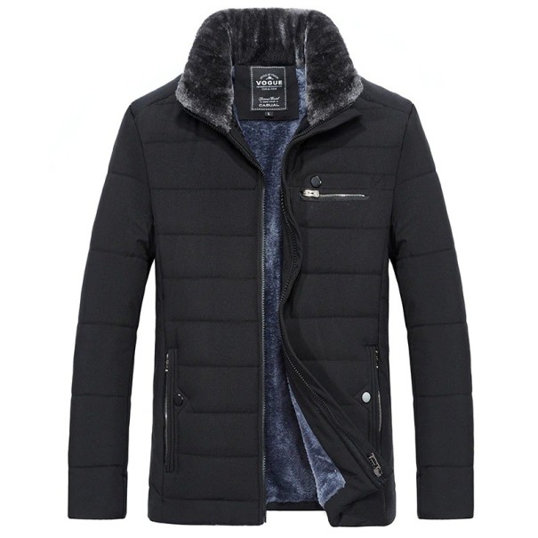 Heren winterjas S28 zwart XL