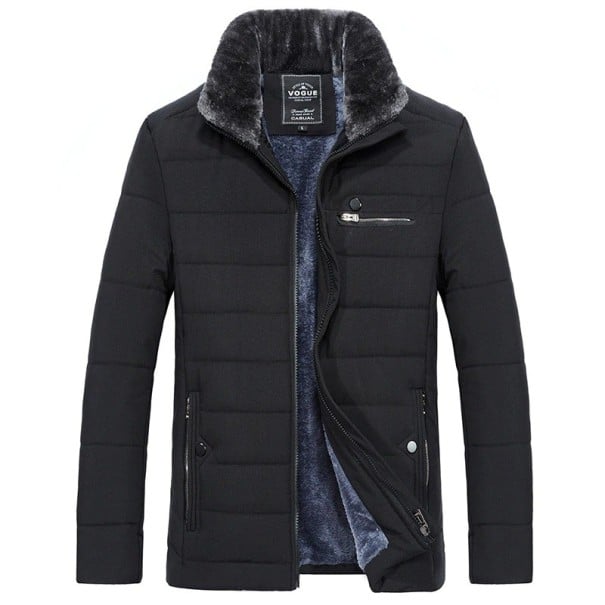 Heren winterjas S28 zwart XS