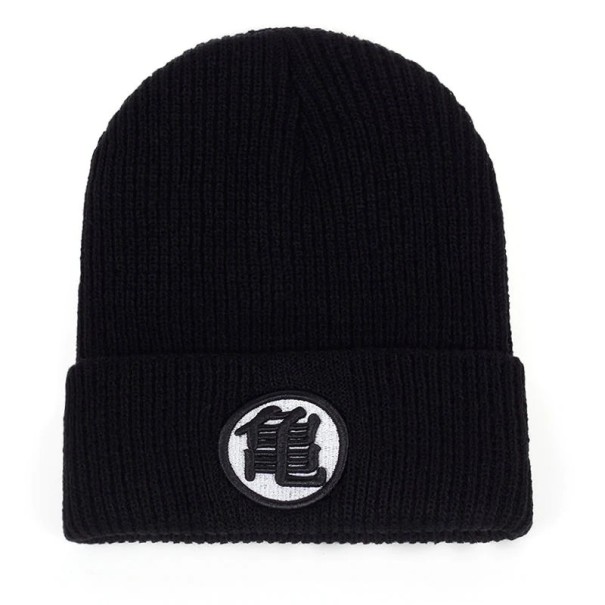 Heren wintermuts met embleem J1460 zwart