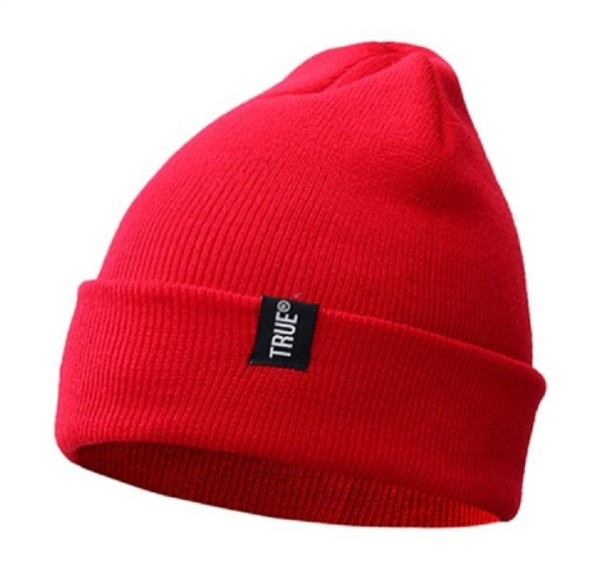 Heren wintermuts True J957 rood