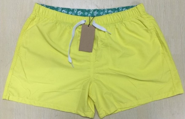 Heren zomershorts - Geel M