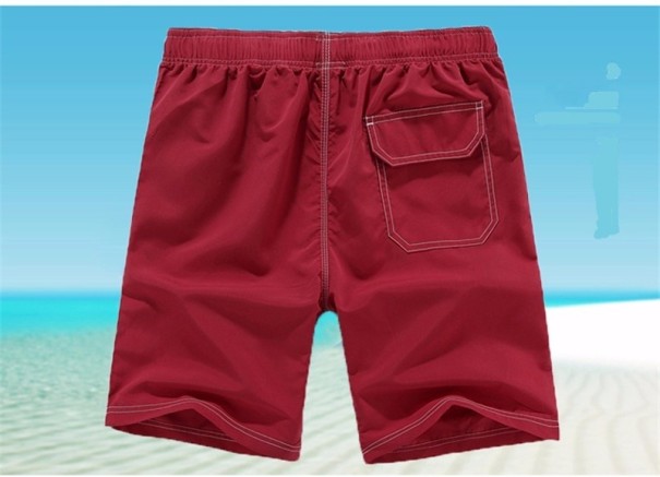 Heren zomershorts - Rood