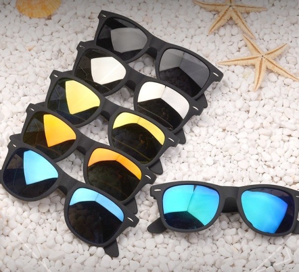Heren zonnebril met spiegelglas J3367