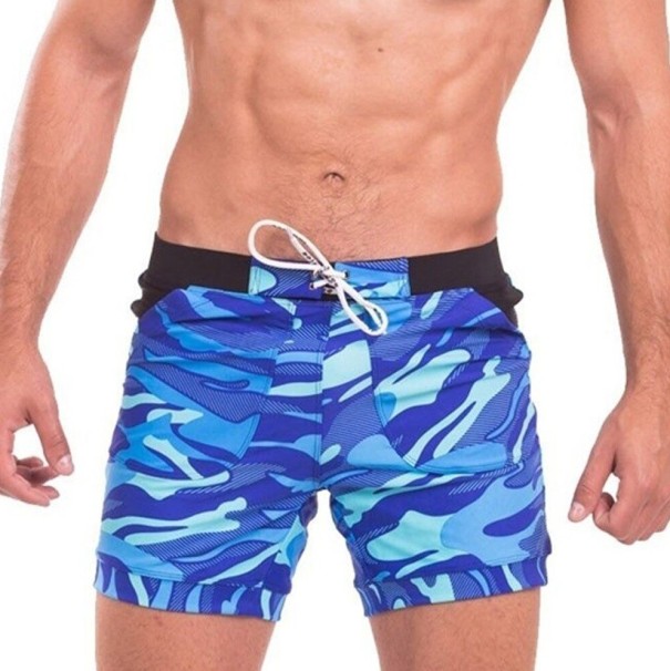 Herenbadpak F871 blauw S