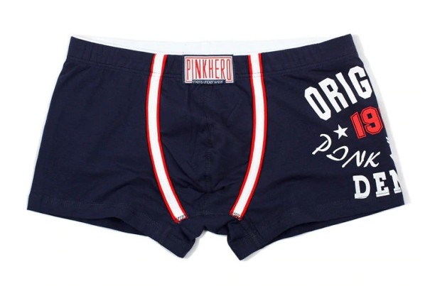 Herenboxer Lewis donkerblauw XS