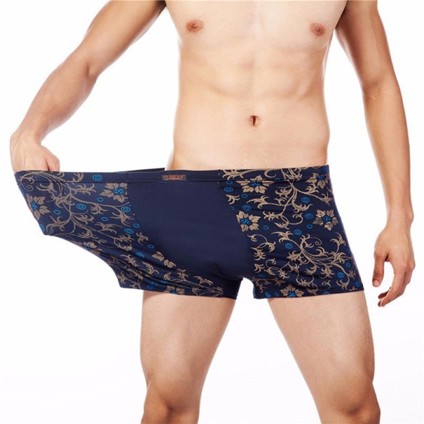 Herenboxershorts A3 blauw M