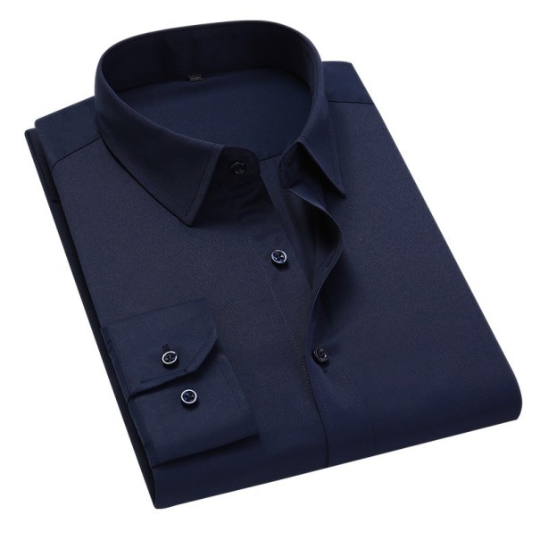 Herenoverhemd F424 donkerblauw XXL