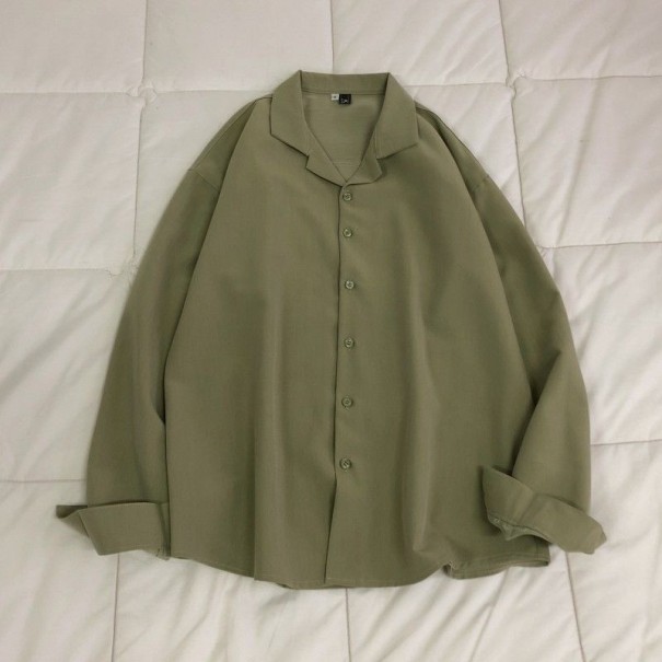 Herenoverhemd F442 legergroen XS