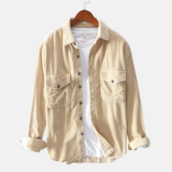 Herenoverhemd F462 beige L