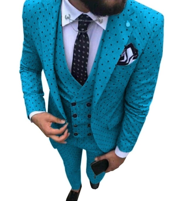 Herenpak F334 turquoise L