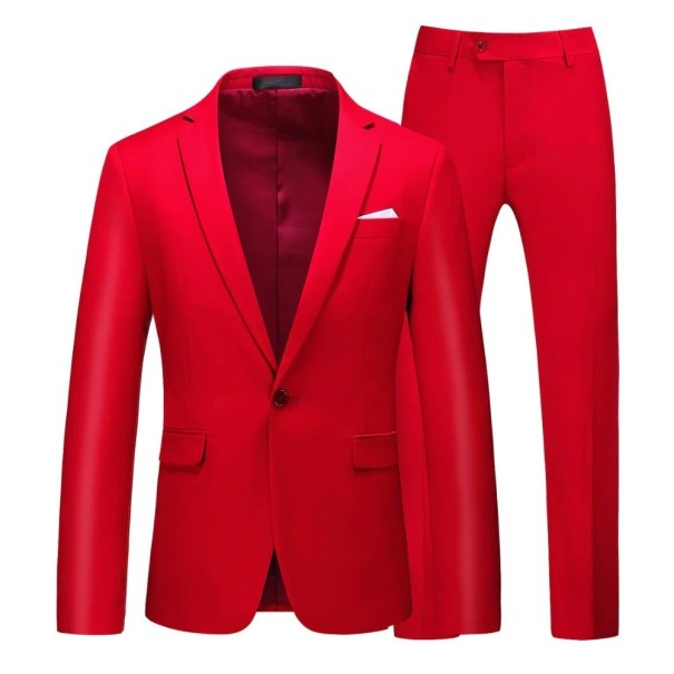 Herenpak F387 rood M