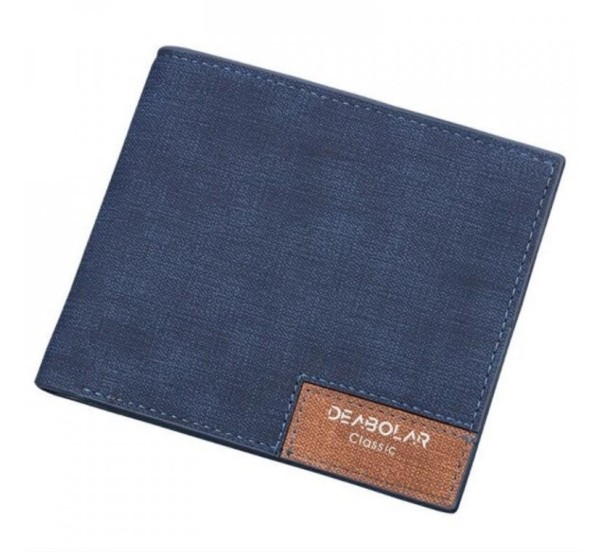 Herenportemonnee M458 blauw
