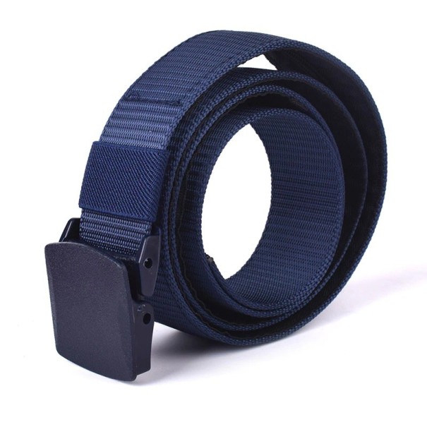 Herenriem met zakje donkerblauw