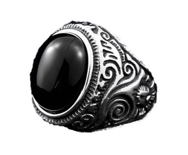 Herenring Gothic J2224 zwart 7