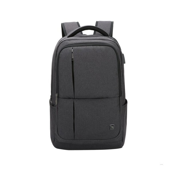 Herenrugzak met USB E959 zwart