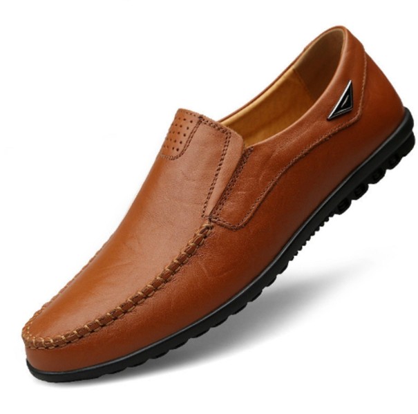 Herenschoenen - Mocassins J2101 bruin 41