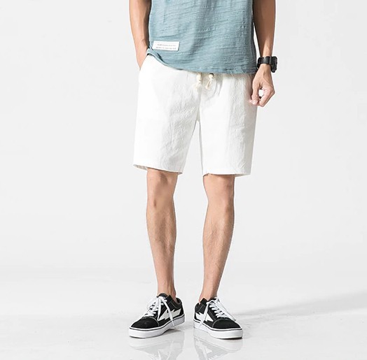Herenshorts Evan wit XS