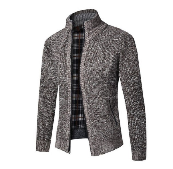 Herentrui met rits F184 bruin M